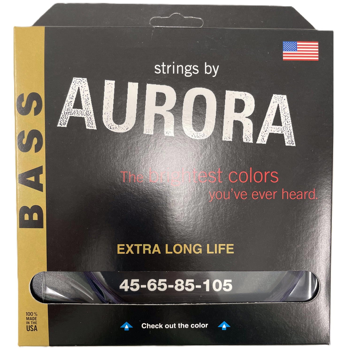 AURORA STRINGS BAJO PURPLE 45-105