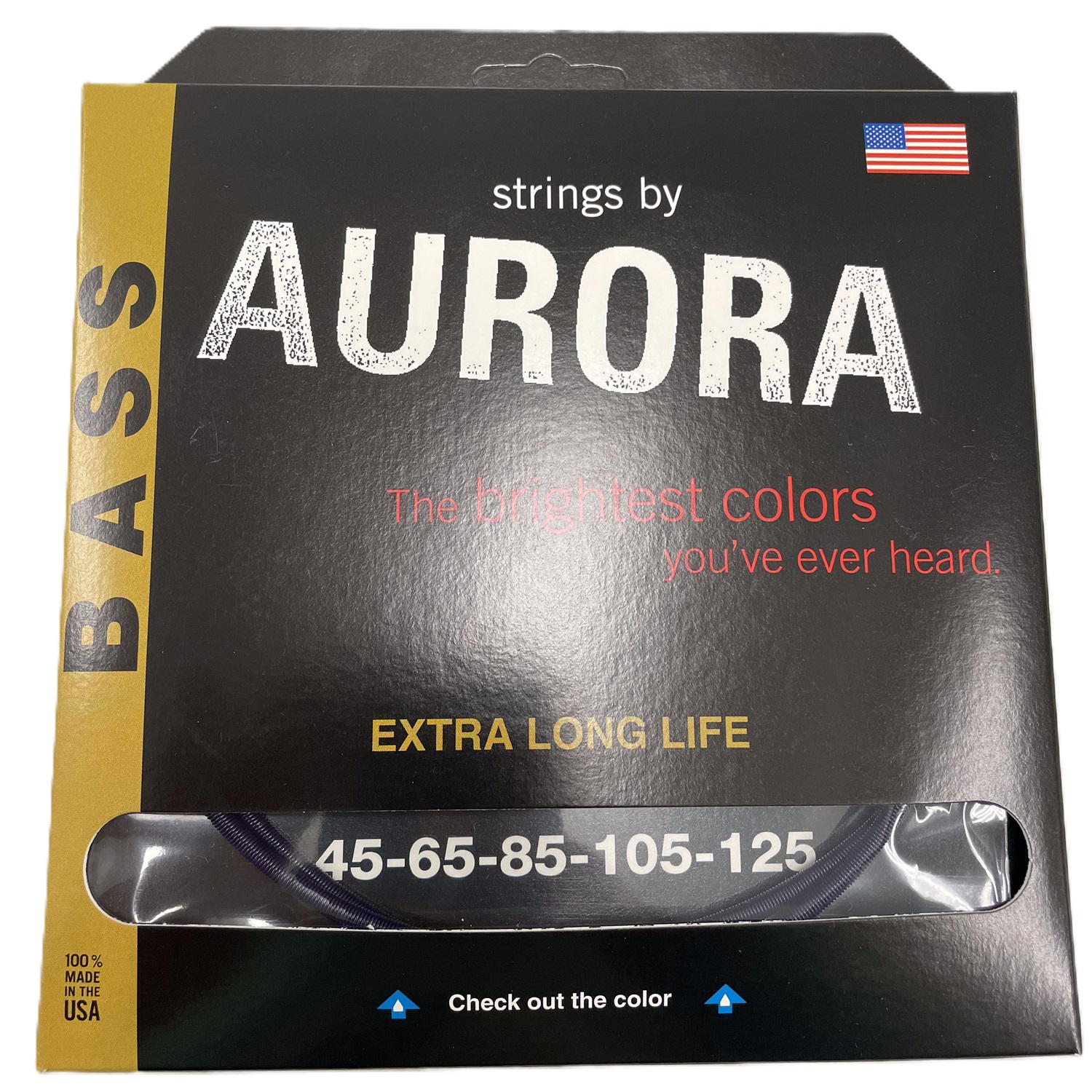 AURORA STRINGS BAJO PURPLE 45-125