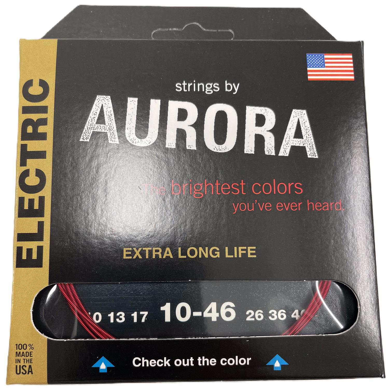 AURORA STRINGS ELECTRICA RED 10-46