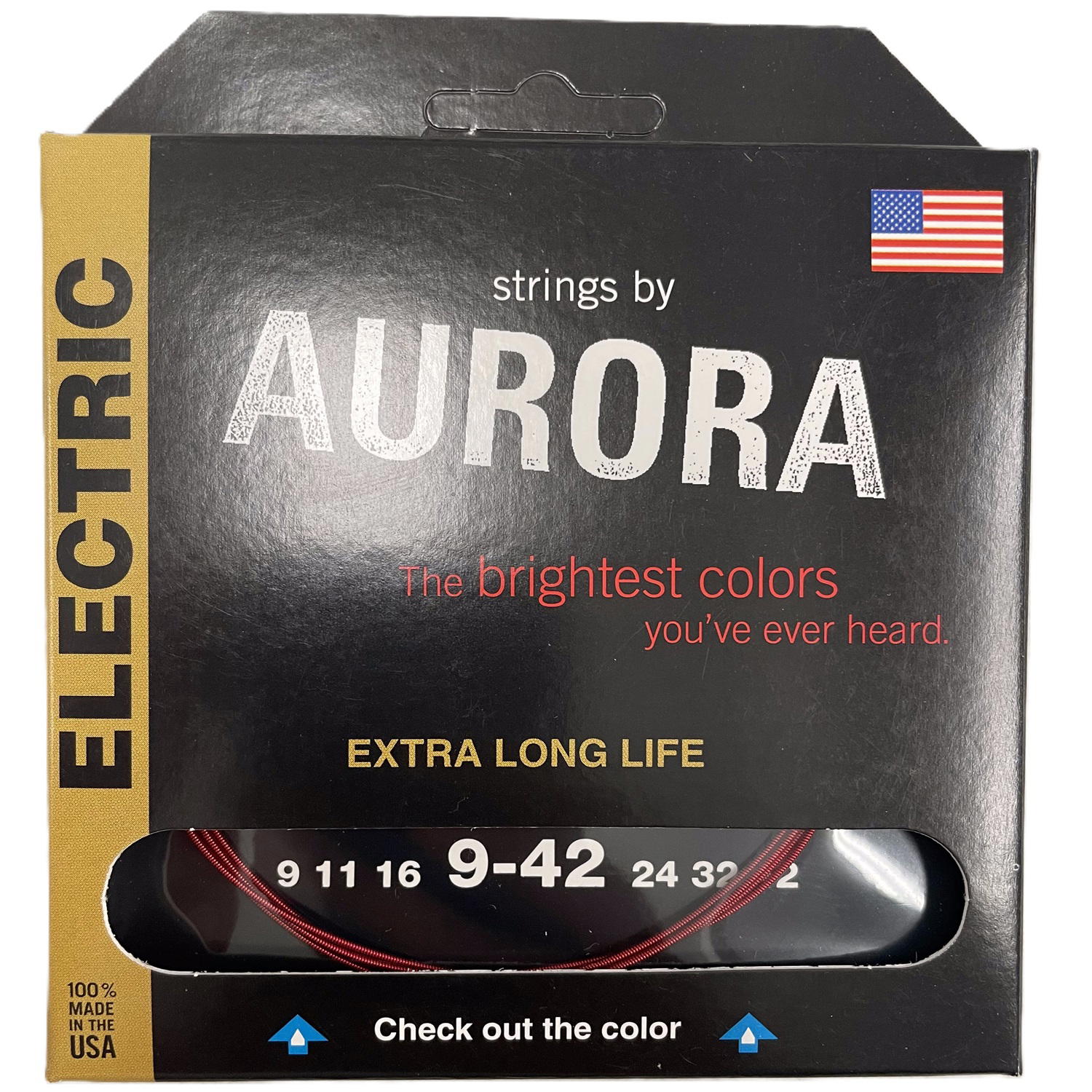 AURORA STRINGS ELECTRICA RED 09-42