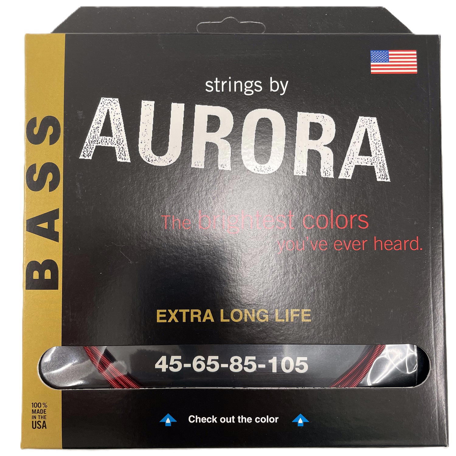 AURORA STRINGS BAJO RED 45-105