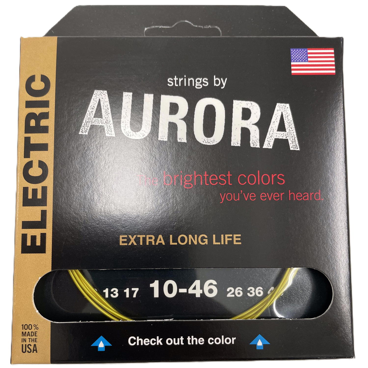AURORA STRINGS ELECTRICA YELLOW 10-46