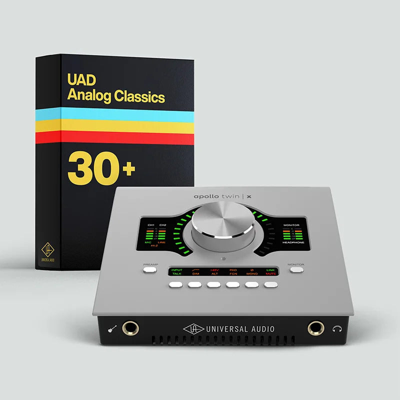 Universal Audio Apollo Twin X DUO Gen 2 ESS + mala de transporte e Decksaver grátis