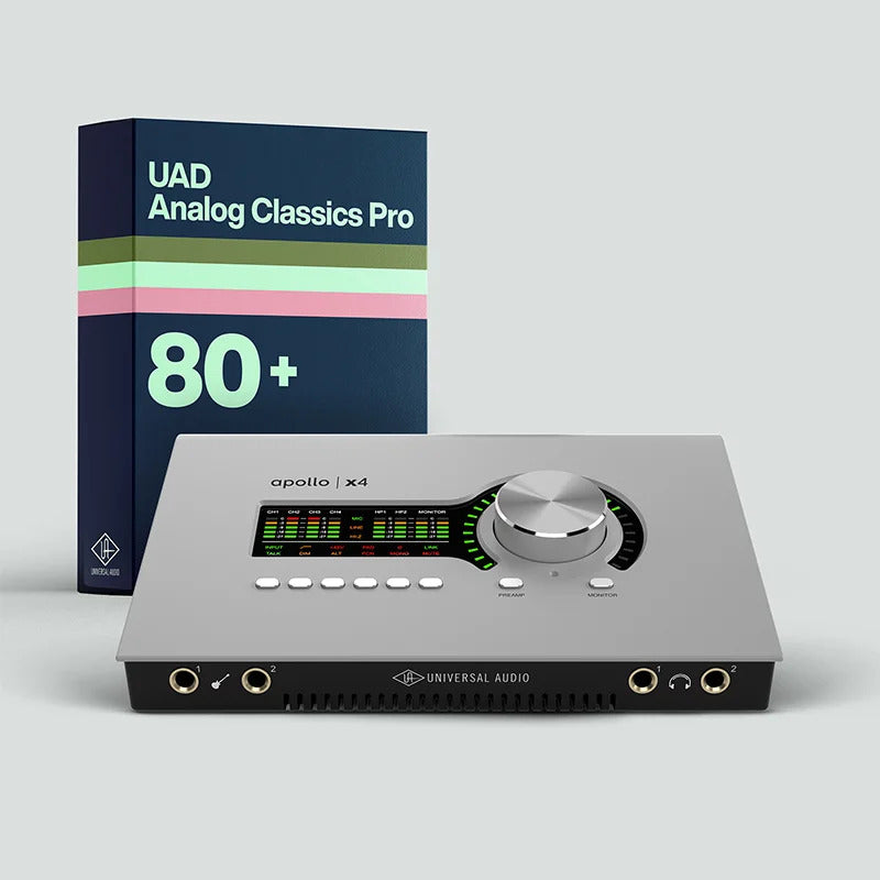 Universal Audio Apollo x4 Gen 2 UAD Analog Classics Pro