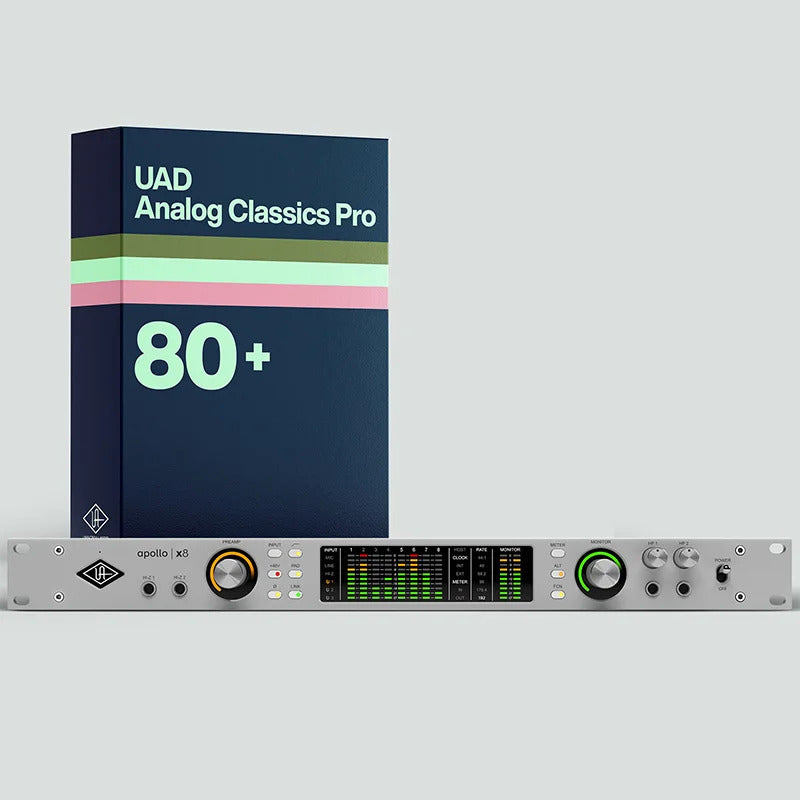 Universal Audio Apollo x8 Gen 2 UAD Analog Classics Pro