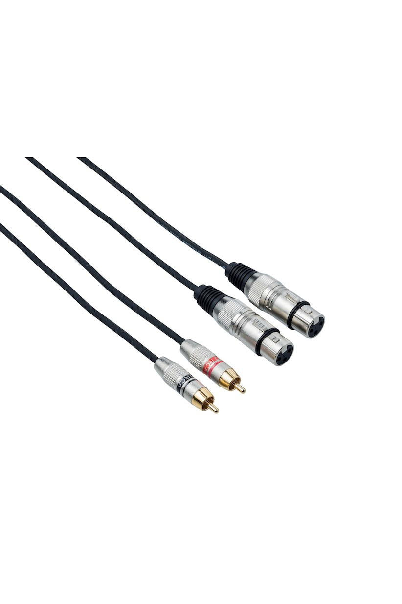 BESPECO CABLE BESPECO INSER EAGLE 3M  2XLR HEMBRA 2 RCA