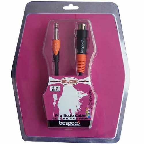 BESPECO CABLE BESPECO MICRO SILOS 9M XLR HEMBRA JACK MACHO