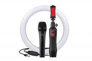 IK MULTIMEDIA Bundle con: iRig Mic HD2, iKlip Grip Pro y aro de luz led 10"