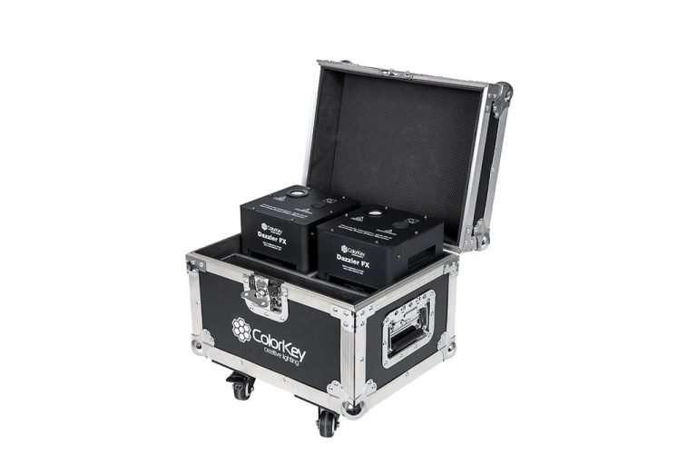 COLOR Key 2-Pack Dazzler FX Road Case