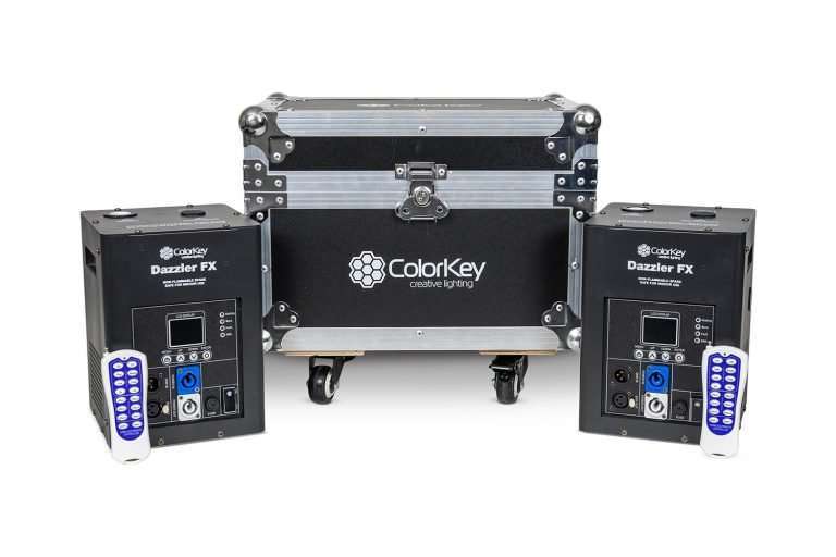 COLOR KEY DAZZLER FX MKII BLACK 2-PACK CON CASE FUEGO FRÍO