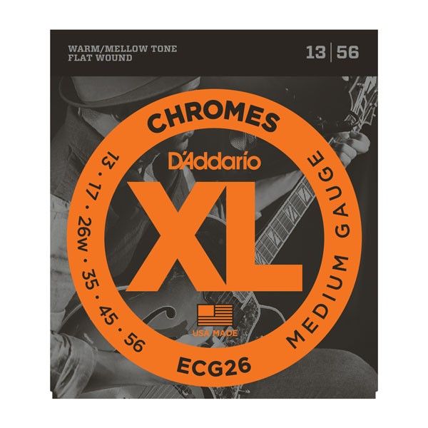 D'ADDARIO J CUERDAS GE DADDARIO CHROMES ECG26 013-056