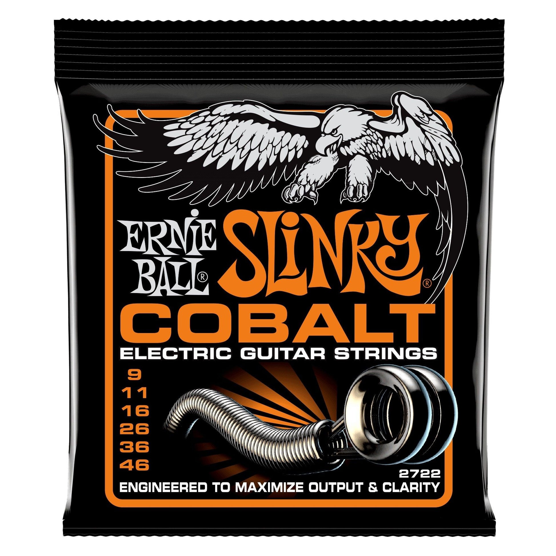 Ernie Ball Juego Eléctrica Slinky Cobalt Hybrid 9-46