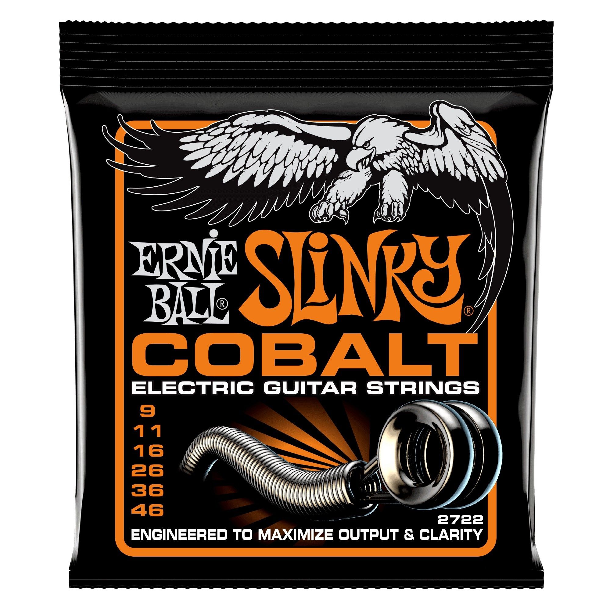 Ernie Ball Juego Eléctrica Slinky Cobalt Hybrid 9-46