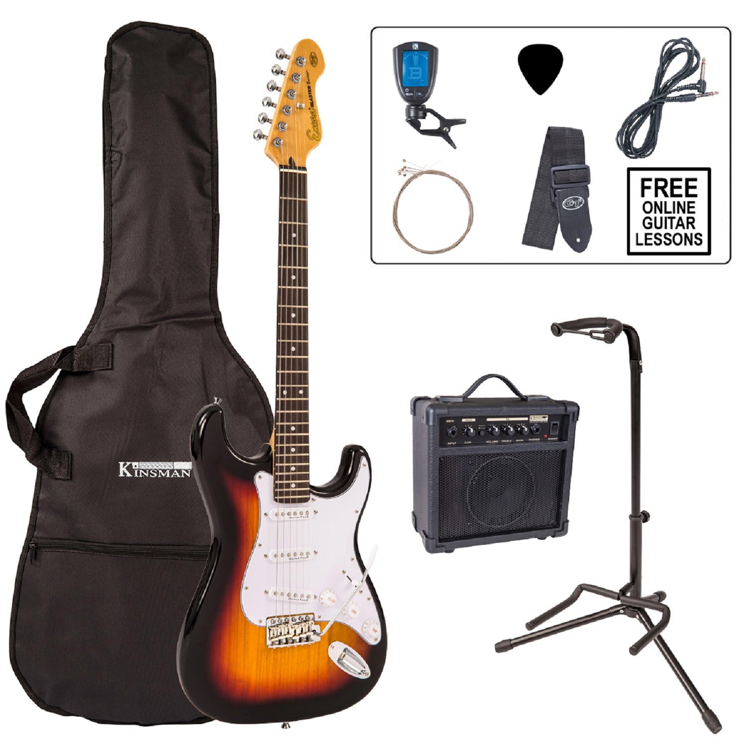 ENCORE ELECTRIC GUITAR OUTFIT - SUNBURST