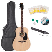 ENCORE ACOUSTIC GUITAR OUTFIT - NATURAL +  Soporte Gratis