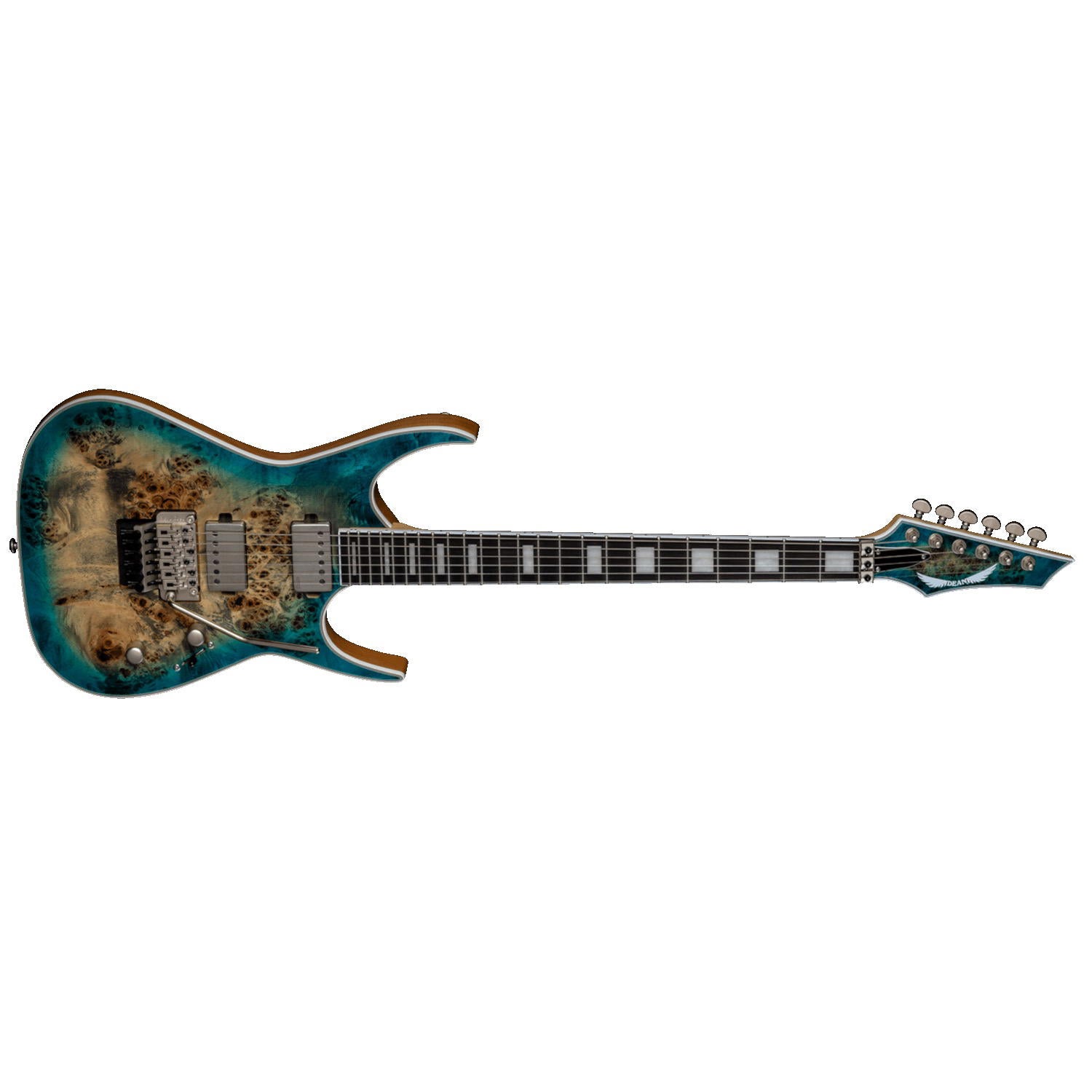Dean Guitars Exile Select Floyd Burled Poplar STQB Guitarra eléctrica