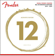 FENDER J CUERDA GA FENDER 80/20 DURA TONE 12-52