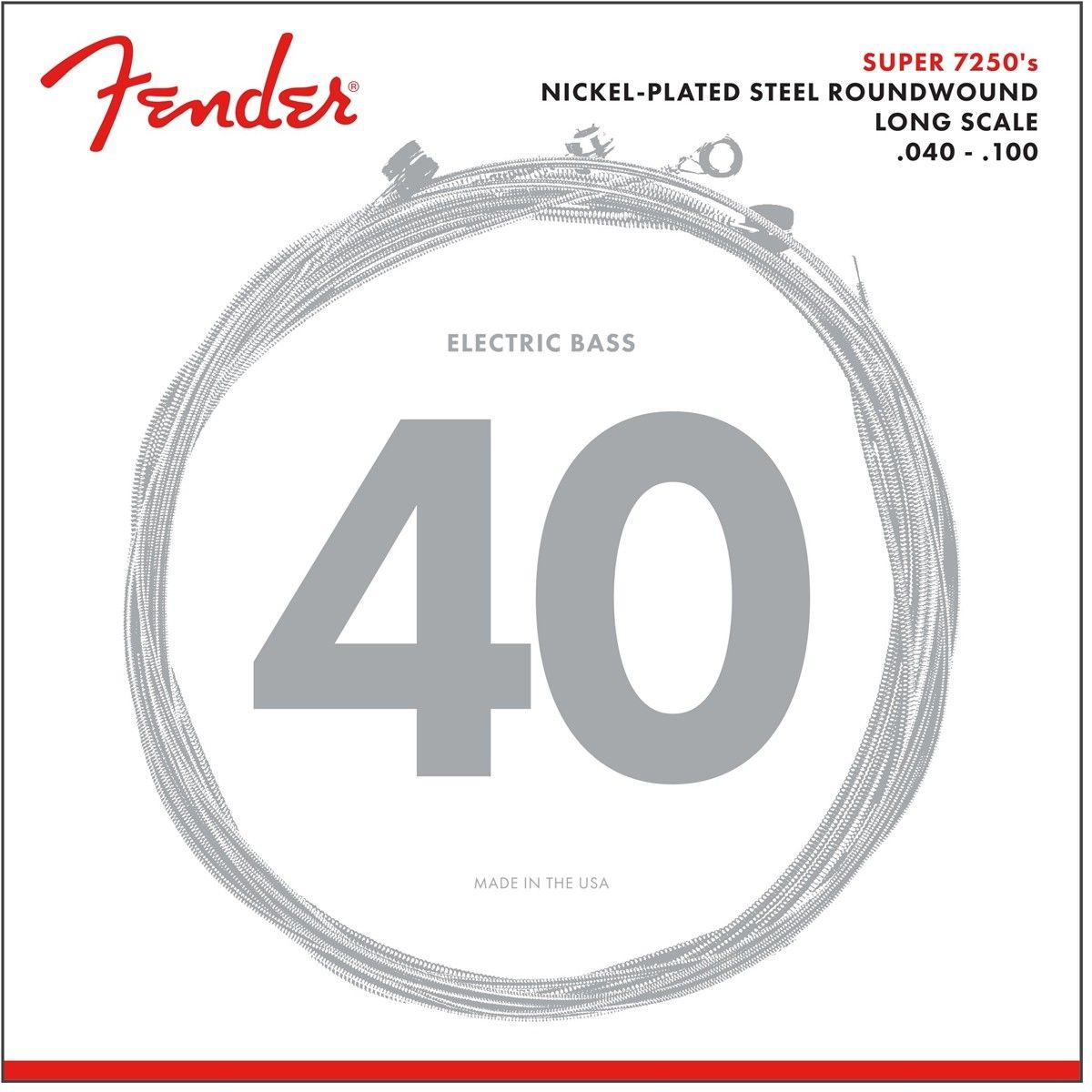 FENDER J CUERDA BE FENDER 7250 40-100