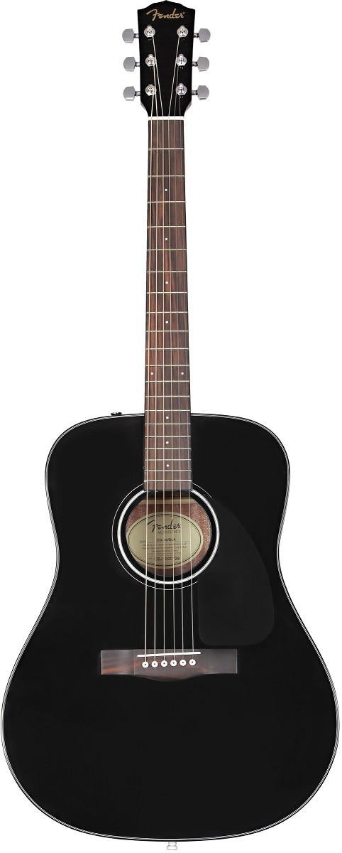 FENDER CD-60 V3 NEGRA WN