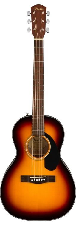 FENDER CP-60S PARLOR SUNBURST WN
