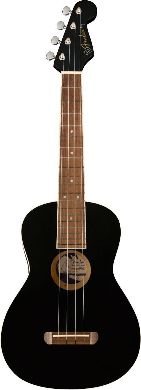 FENDER UKELELE AVALON TENOR BLACK WN