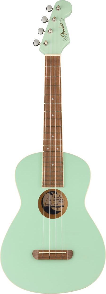 FENDER UKELELE AVALON TENOR SURF GREEN WN