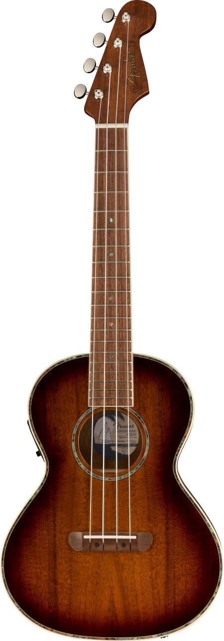 FENDER UKELELE MONTECITO TENOR SHADED EDGE BST WN