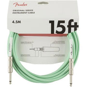 FENDER CABLE FENDER INSTRUMENTO ORIGINAL 4,5 MTS VERD
