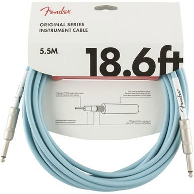 FENDER CABLE FENDER INSTRUMENTO ORIGINAL 5,5 MTS AZUL