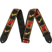 FENDER CORREA FENDER MONOGRAM BLACK YELLOW RED
