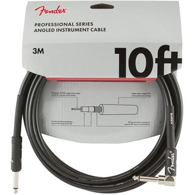FENDER CABLE FENDER INSTRUMENTO PROFESIONAL 3M ACODADO