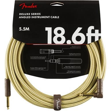FENDER CABLE FENDER INSTRUM. DELUXE 5,5 MTS ACODA. TWEED