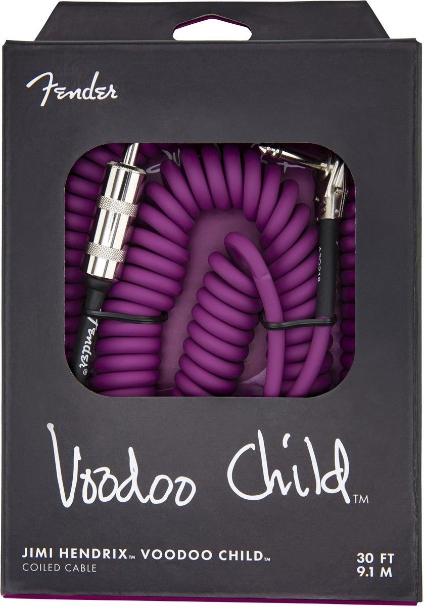 FENDER CABLE FENDER INSTRUMENTO JH VOODOO CHILD MORADO 9M
