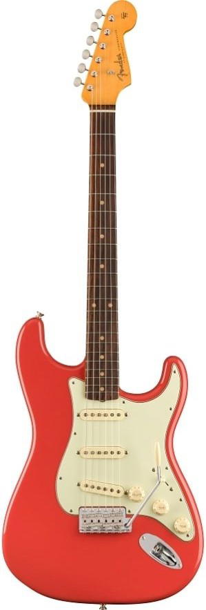 FENDER GUIT EL FENDER AM VINTAGE II 1961 STRATO F RED RW