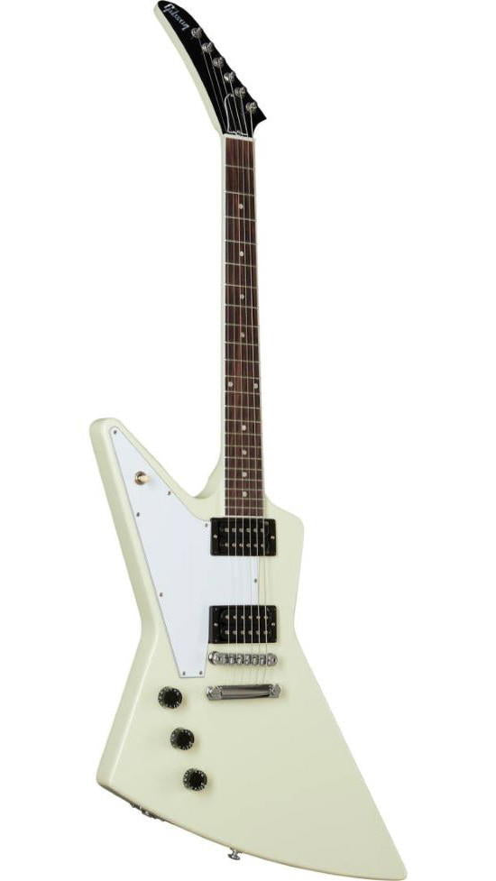 GIBSON GUIT EL GIBSON EXPLORER 70 CLASSIC WHITE ZURDO