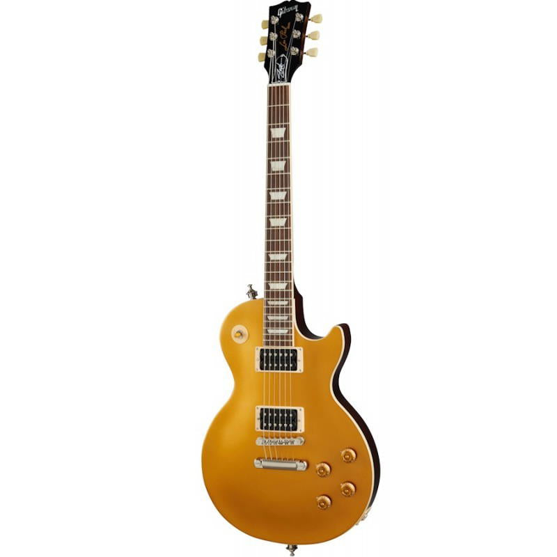 GIBSON GUIT EL GIBSON SLASH LP GOLDTOP DARK BACK