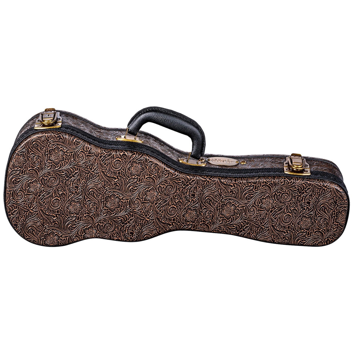 LUNA HARD CASE TOOLED LEATHER SOPRANO Estuche rígido 