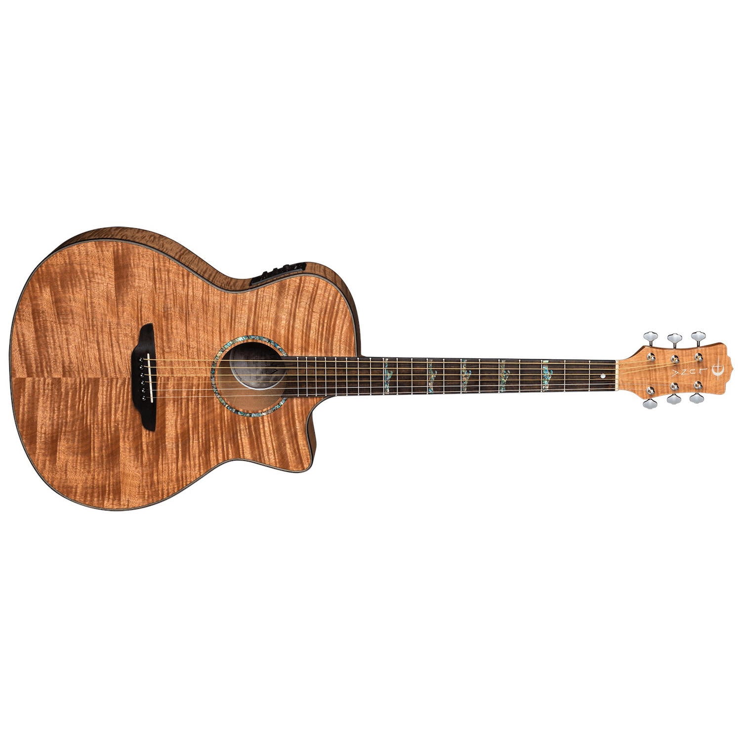 LUNA HIGH TIDE EXOTIC MAHOGANY GC CAW A/E Guitarra electroacústica