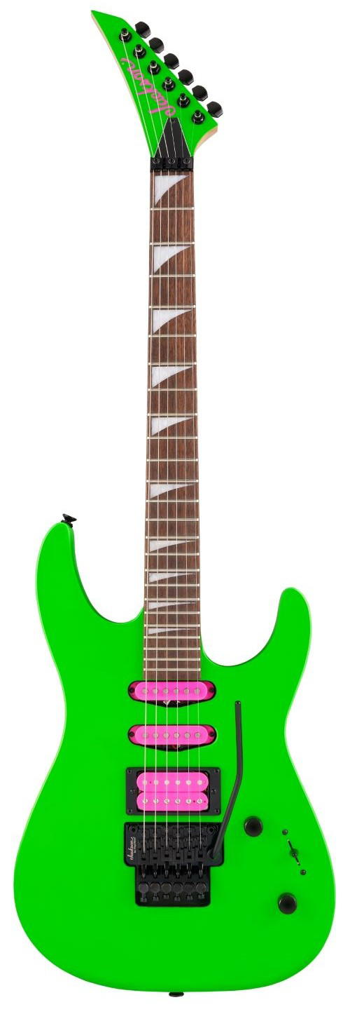 JACKSON X SERIES DINKY DK3XR HSS NEON GREEN