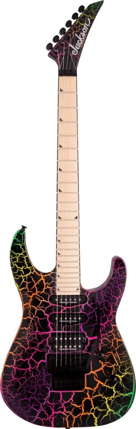 JACKSON PRO SOLOIST SL3M RAINBOW CRACKLE