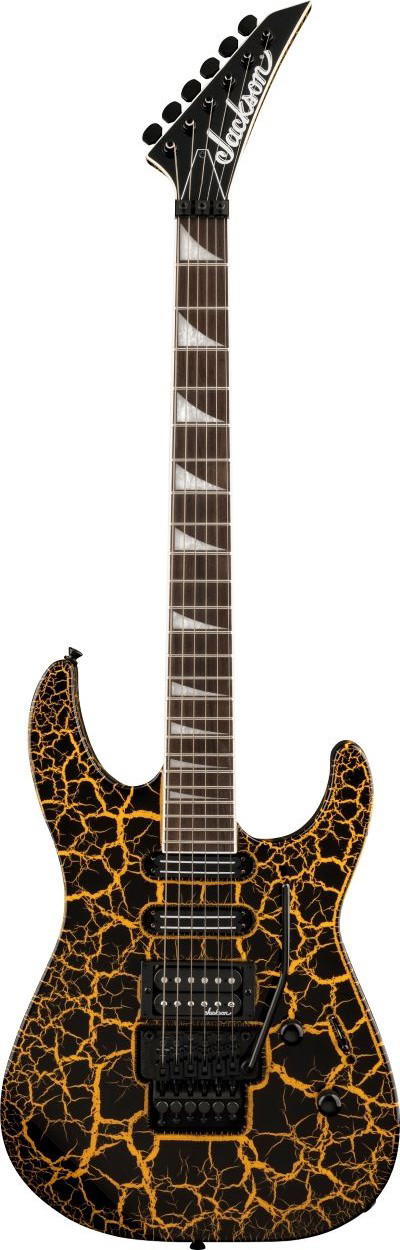 JACKSON X SERIES SOLOIST SL3X DX CRACKLE YELLOW CRACKLE