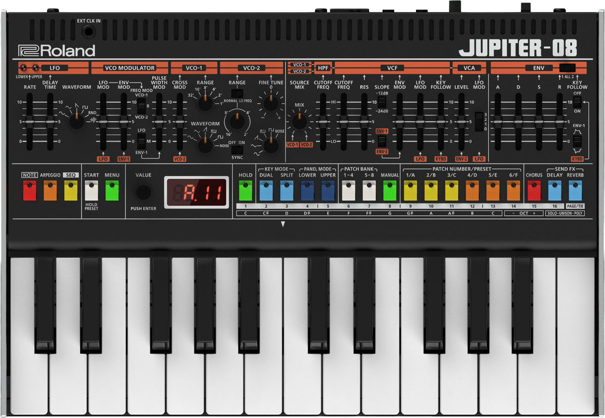 ROLAND JUPITER-08 SINTETIZADOR
