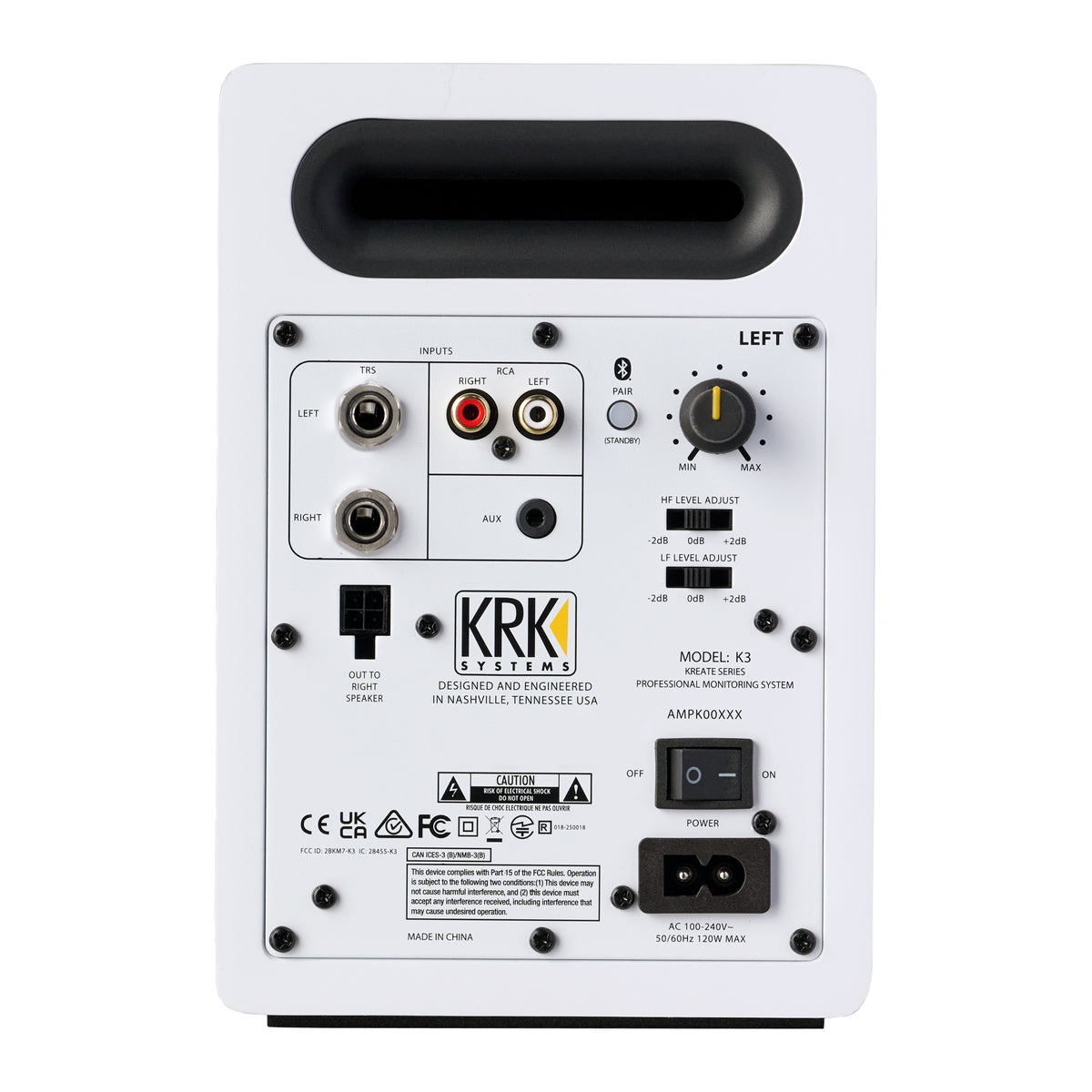 KRK Kreate 3 White (pareja)
