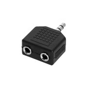Adam Hall K4AYMF3MM3 Adaptador 2x Minijack a Minijack Stereo