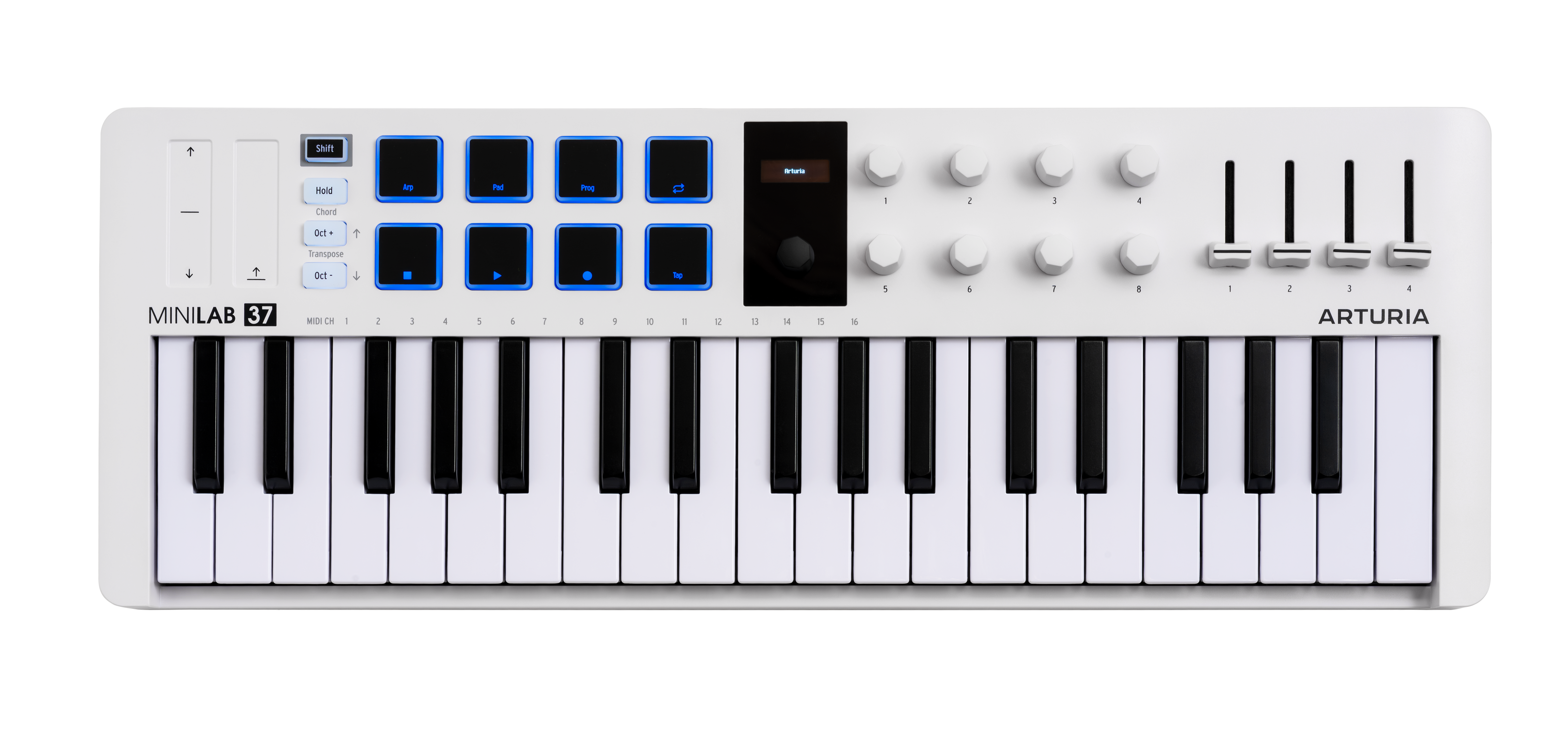 Arturia MiniLab 37 MK3 White