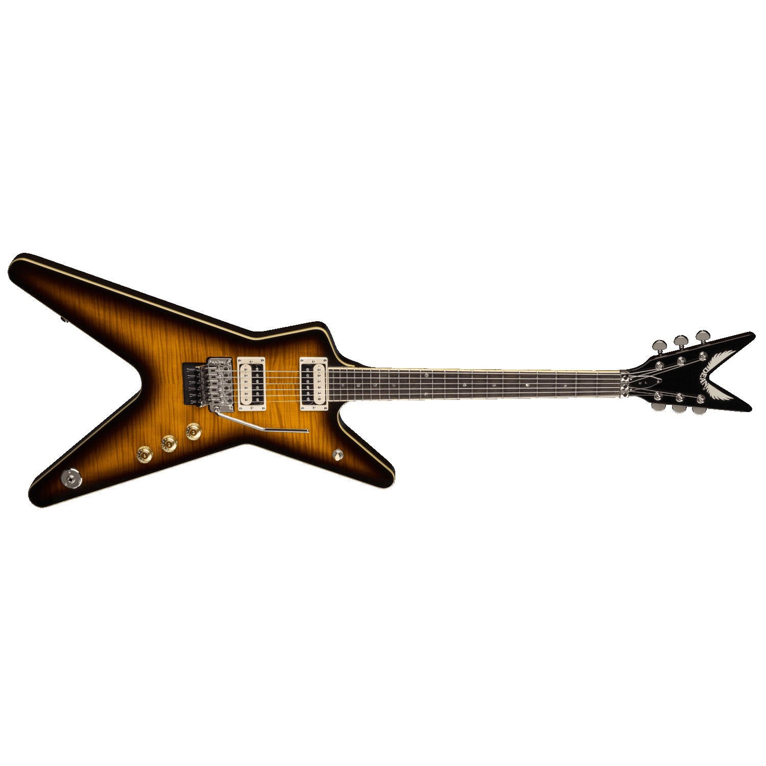 Dean Guitars ML 79 FLOYD FLAME TOP TRANS BRAZILIA Guitarra eléctrica