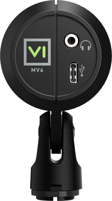 SHURE MV6G2-K Micrófono USB-C para gaming negro
