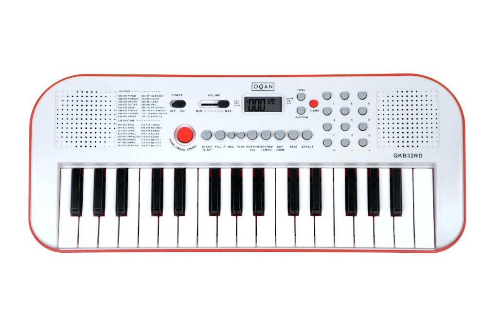OQAN TECLADO OQAN  QKB32RD RED