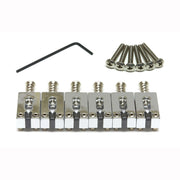 TUSQ String Saver Classics Strat & Tele Style 2 1/16" Chrome (6 Pcs)