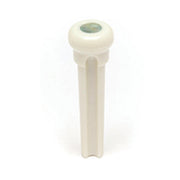 TUSQ Bridge Pins 4mm White / Paua Dot (6 Pcs)